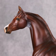Autumn Chill OOAK Chestnut Rabicano Arabian By Ellen Robbins MM24 MHP Auction Piece