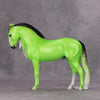 PREVIEW LISTING ONLY Elphabio OOAK Dappled Lime Fluorescent Green Andalusian By Ellen Robbins MM24 MHP Auction