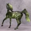 PREVIEW LISTING ONLY Speeder OOAK Deco Green Spider Arab Mare by Dawn Quick MM24