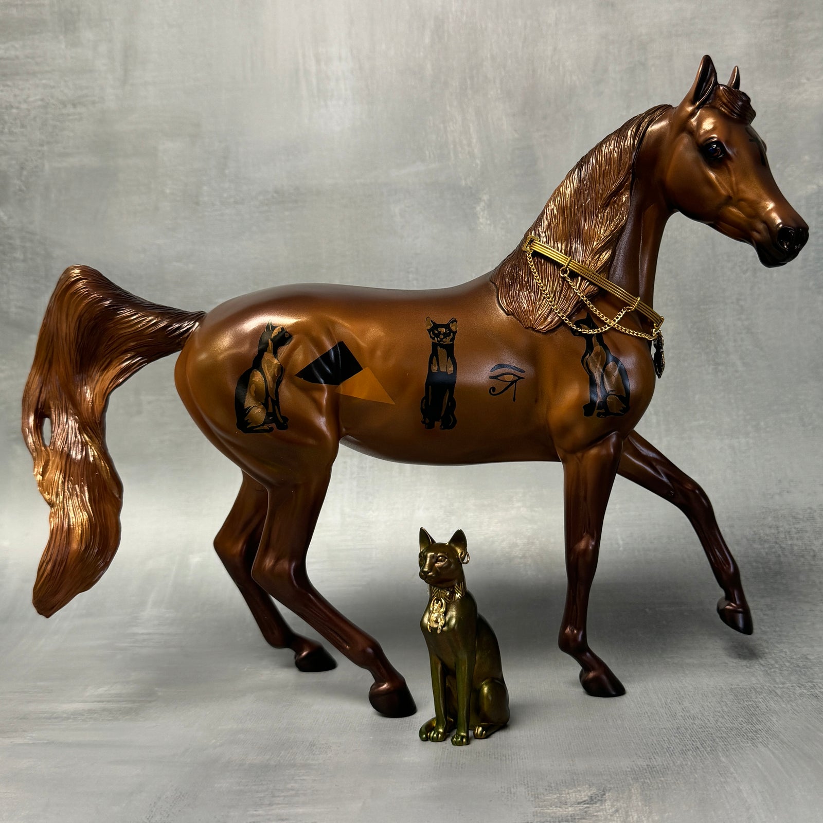 Francet II OOAK Egyptian Cat Decorator Arab Mare Set By Caroline Boydston Best Offers SS824