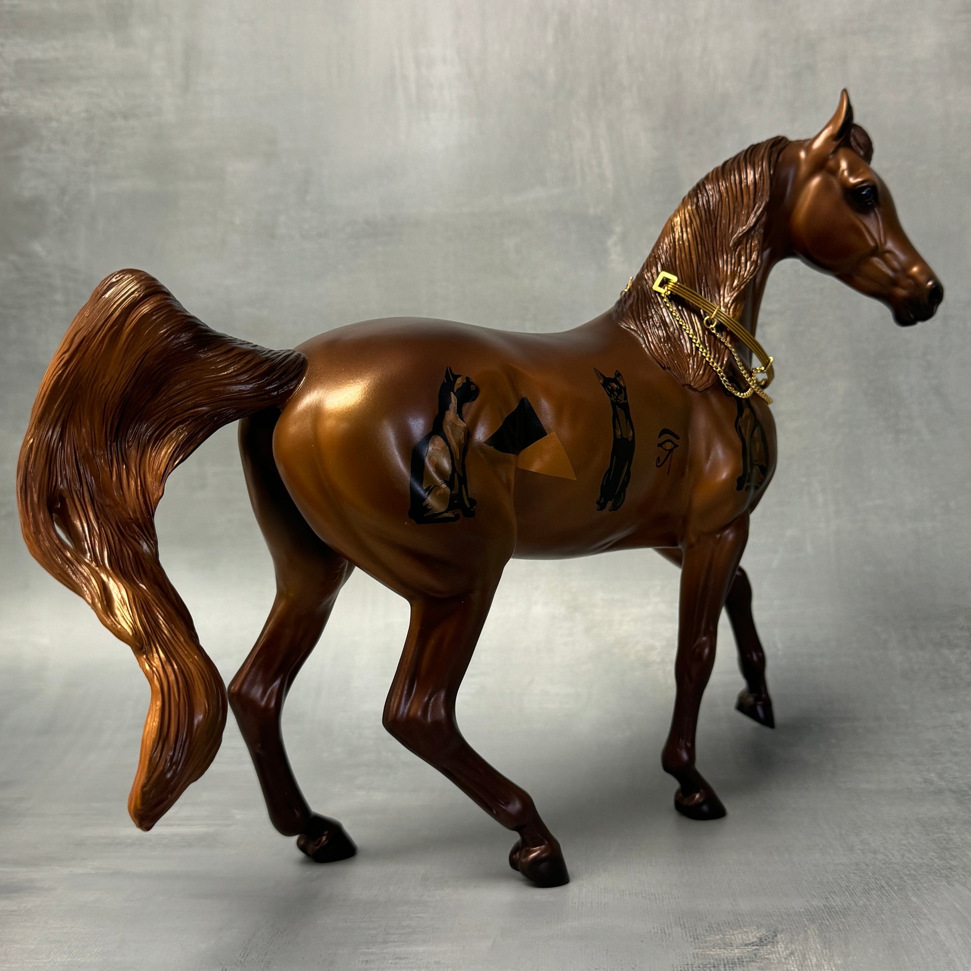 Francet II OOAK Egyptian Cat Decorator Arab Mare Set By Caroline Boydston Best Offers SS824