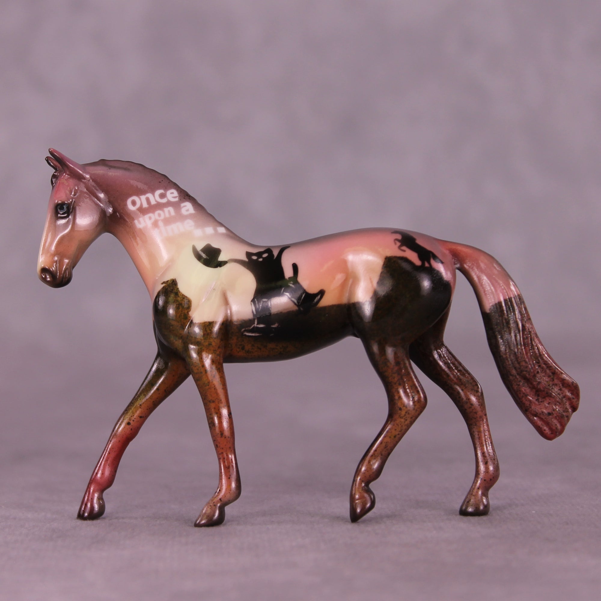 Puss in Boots NO FINISH CHANGE OOAK Chip Warmblood by Kike (Enrique) Duarte LHS25