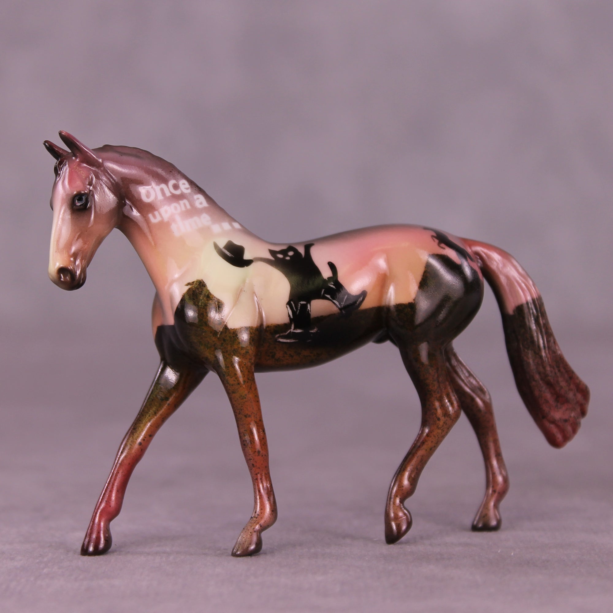 Puss in Boots NO FINISH CHANGE OOAK Chip Warmblood by Kike (Enrique) Duarte LHS25