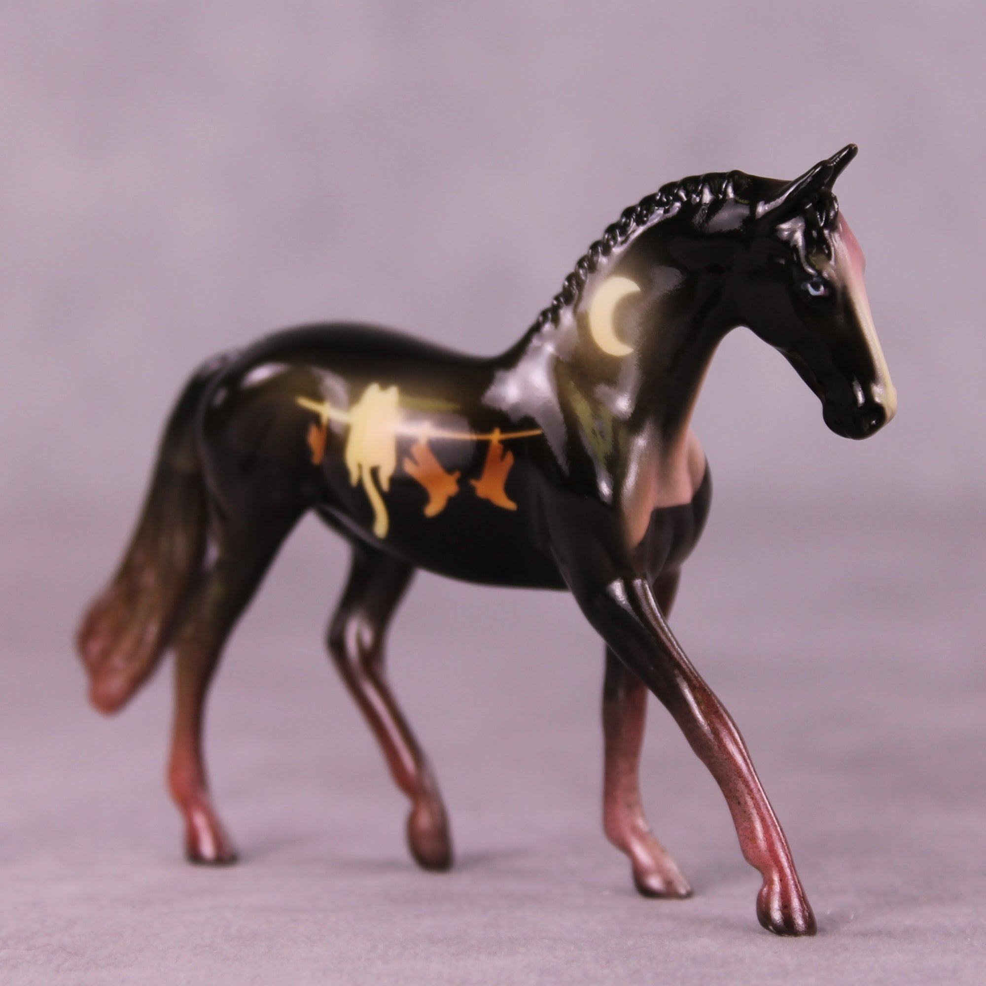 Puss in Boots NO FINISH CHANGE OOAK Chip Warmblood by Kike (Enrique) Duarte LHS25