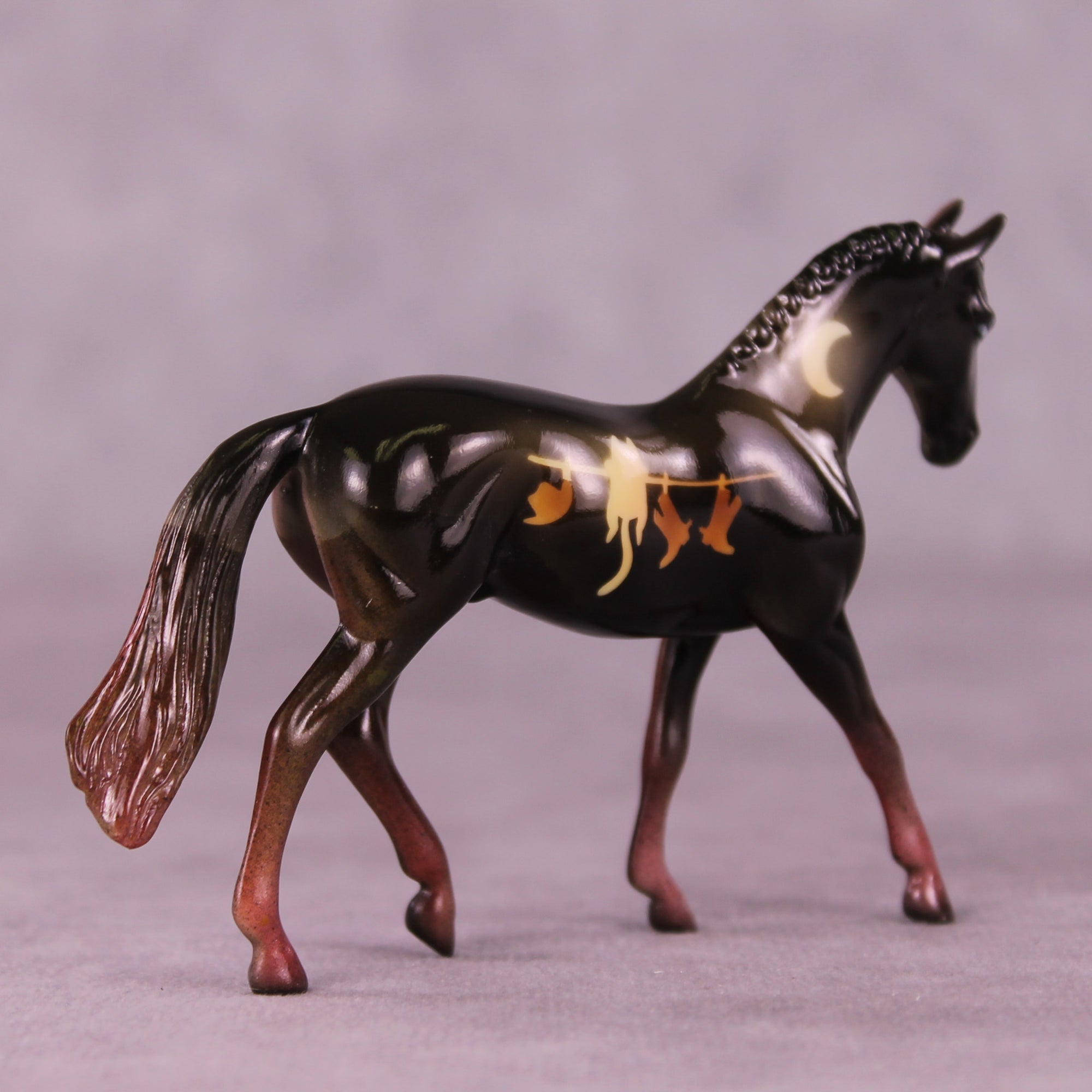 Puss in Boots NO FINISH CHANGE OOAK Chip Warmblood by Kike (Enrique) Duarte LHS25