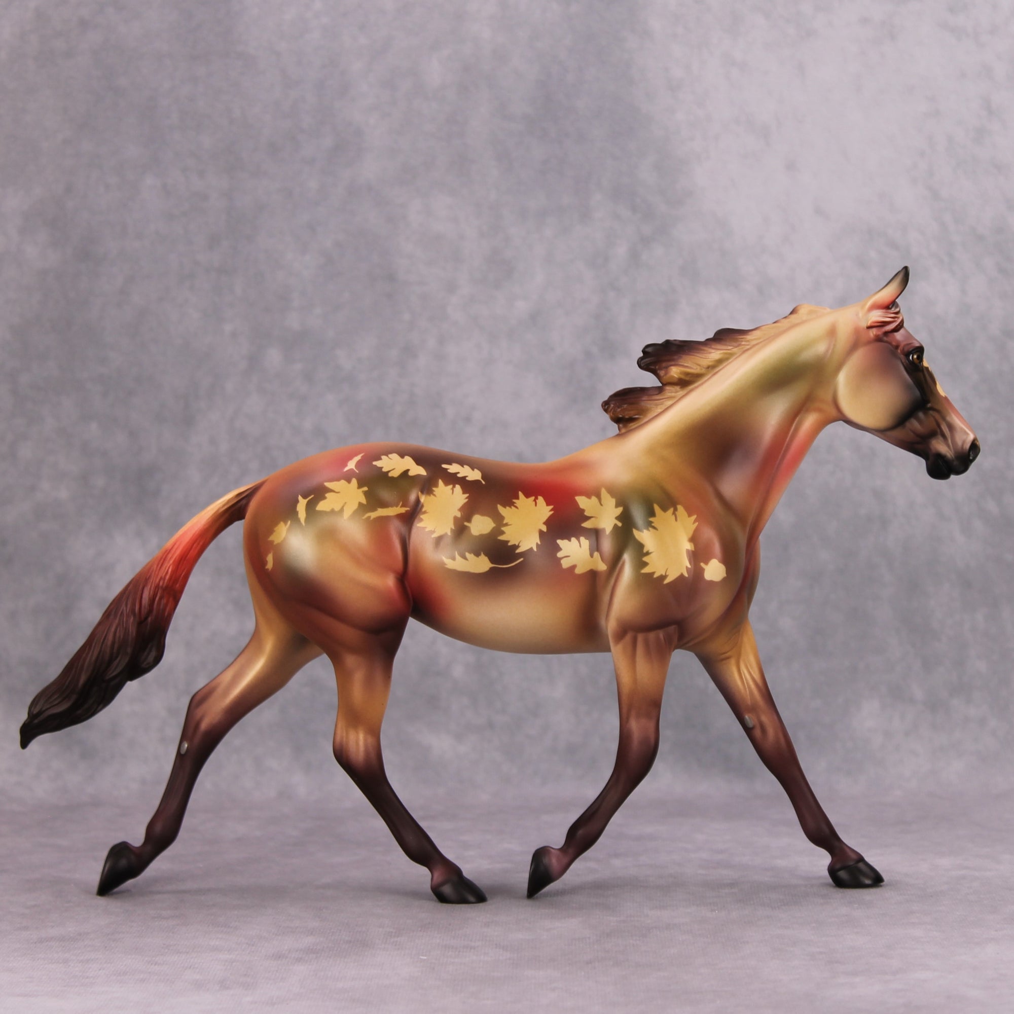 Gamboge - Fall Decorator LE-5 Palouse, Morgan and Mule By Dawn Quick MM24 Run