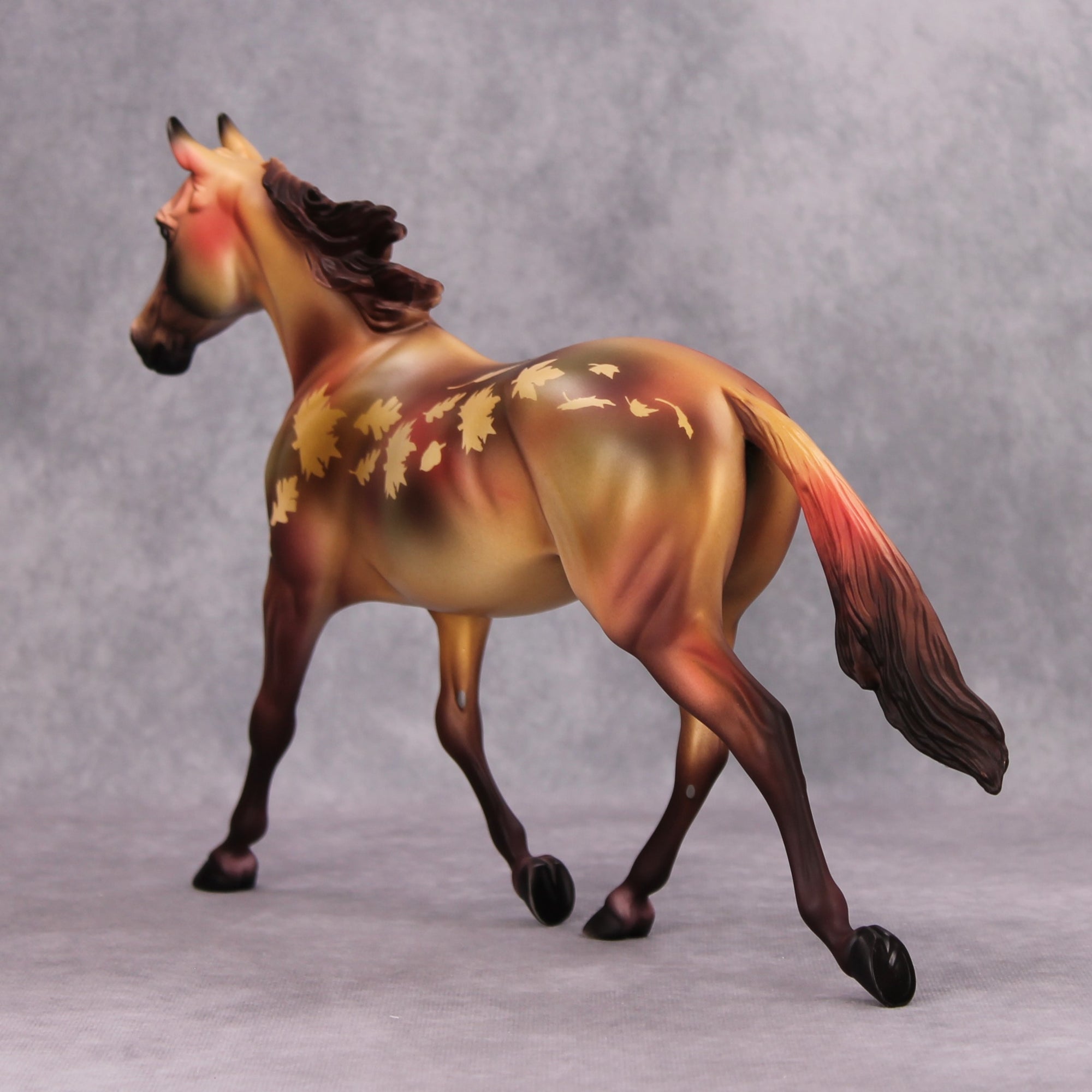 Gamboge - Fall Decorator LE-5 Palouse, Morgan and Mule By Dawn Quick MM24 Run