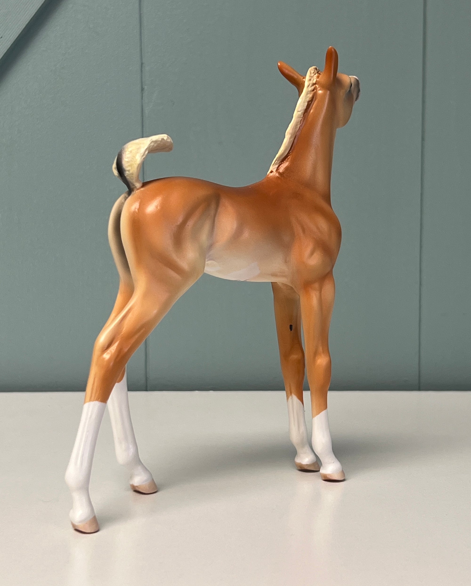 Sabrina OOAK Flaxen Chestnut Custom Arab Foal By Tiffany Purdy SHCF24 BEST OFFER