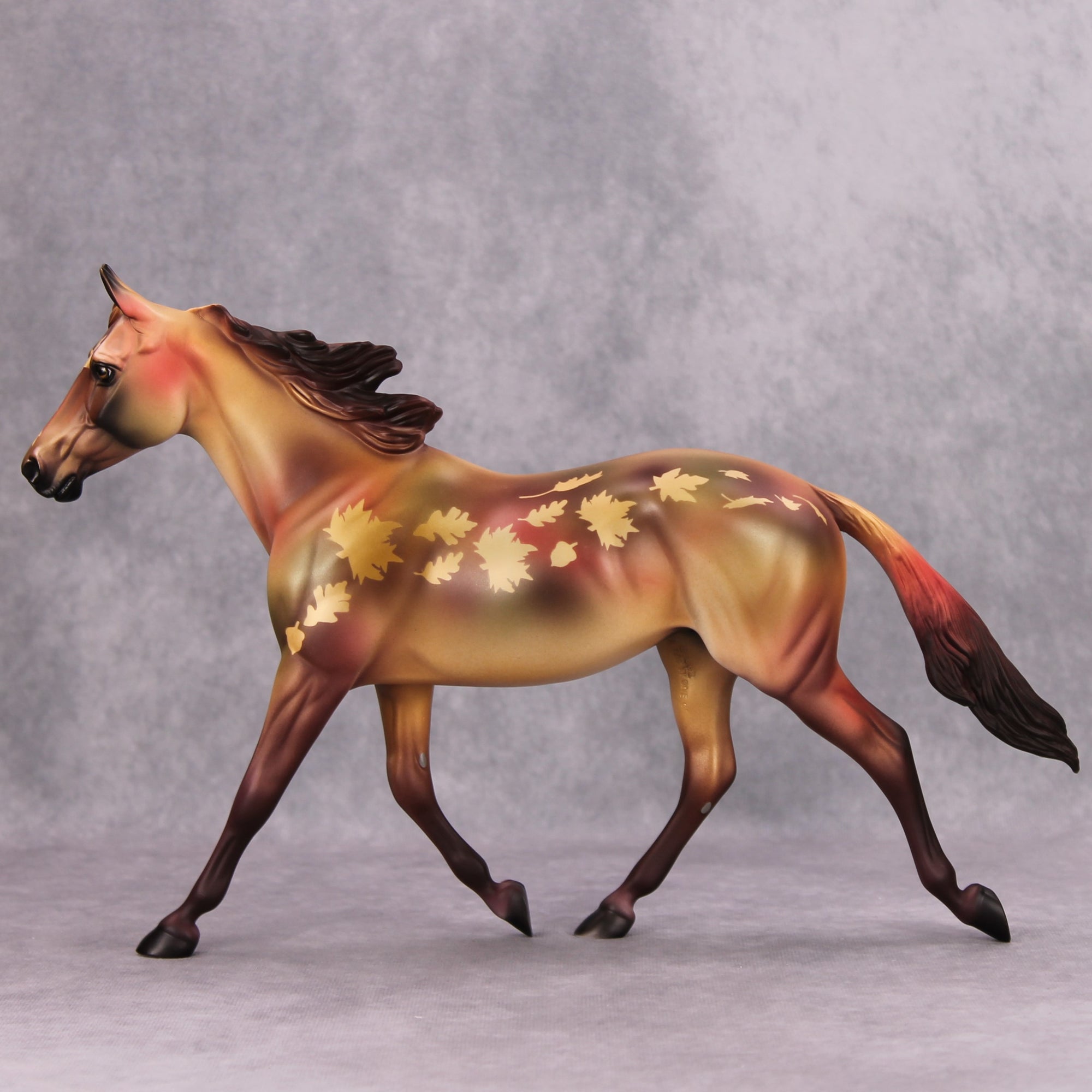 Gamboge - Fall Decorator LE-5 Palouse, Morgan and Mule By Dawn Quick MM24 Run