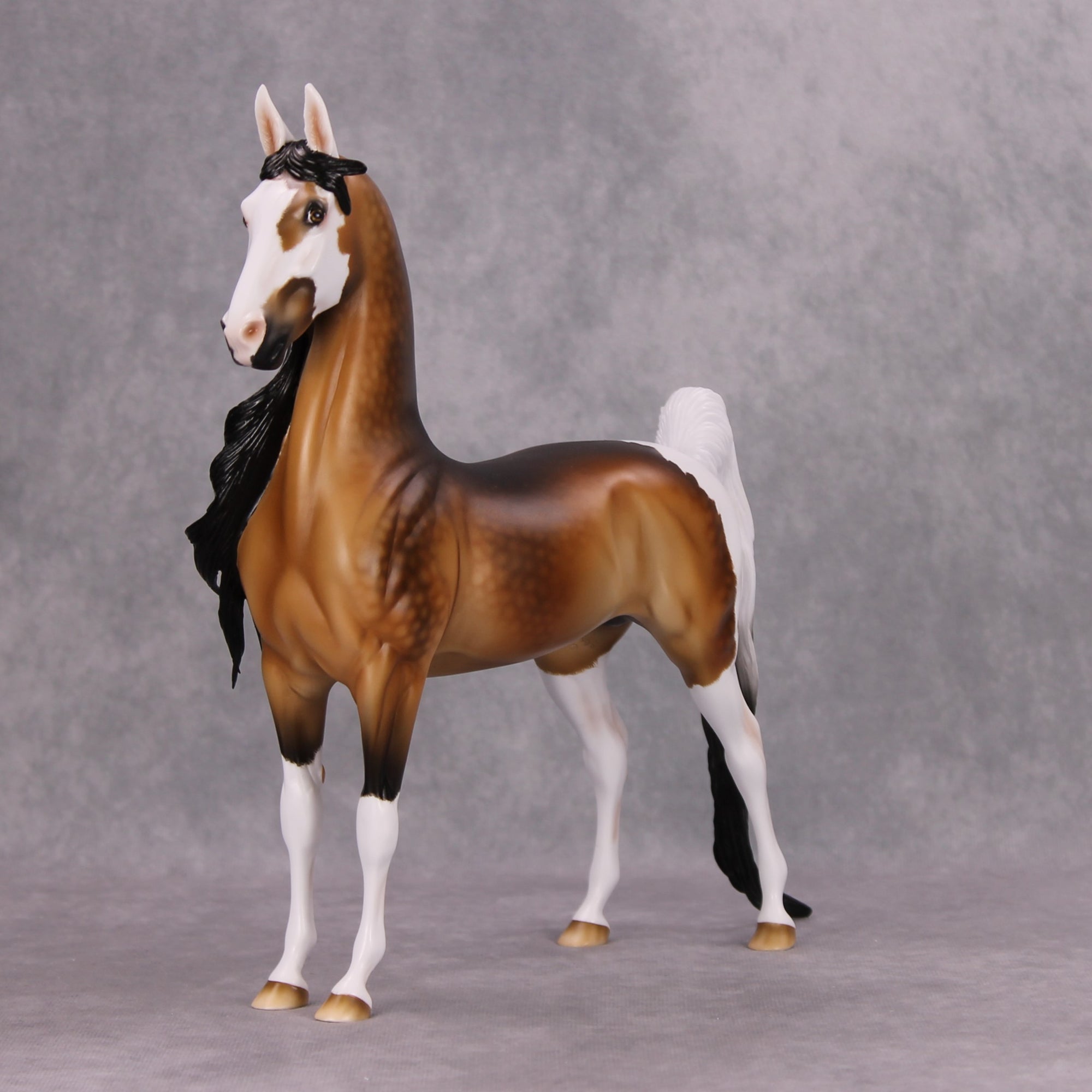 Bats On My Radar OOAK Dappled Sooty Palomino Custom Saddlebred By Ashley Palmer MM24 Best Offer