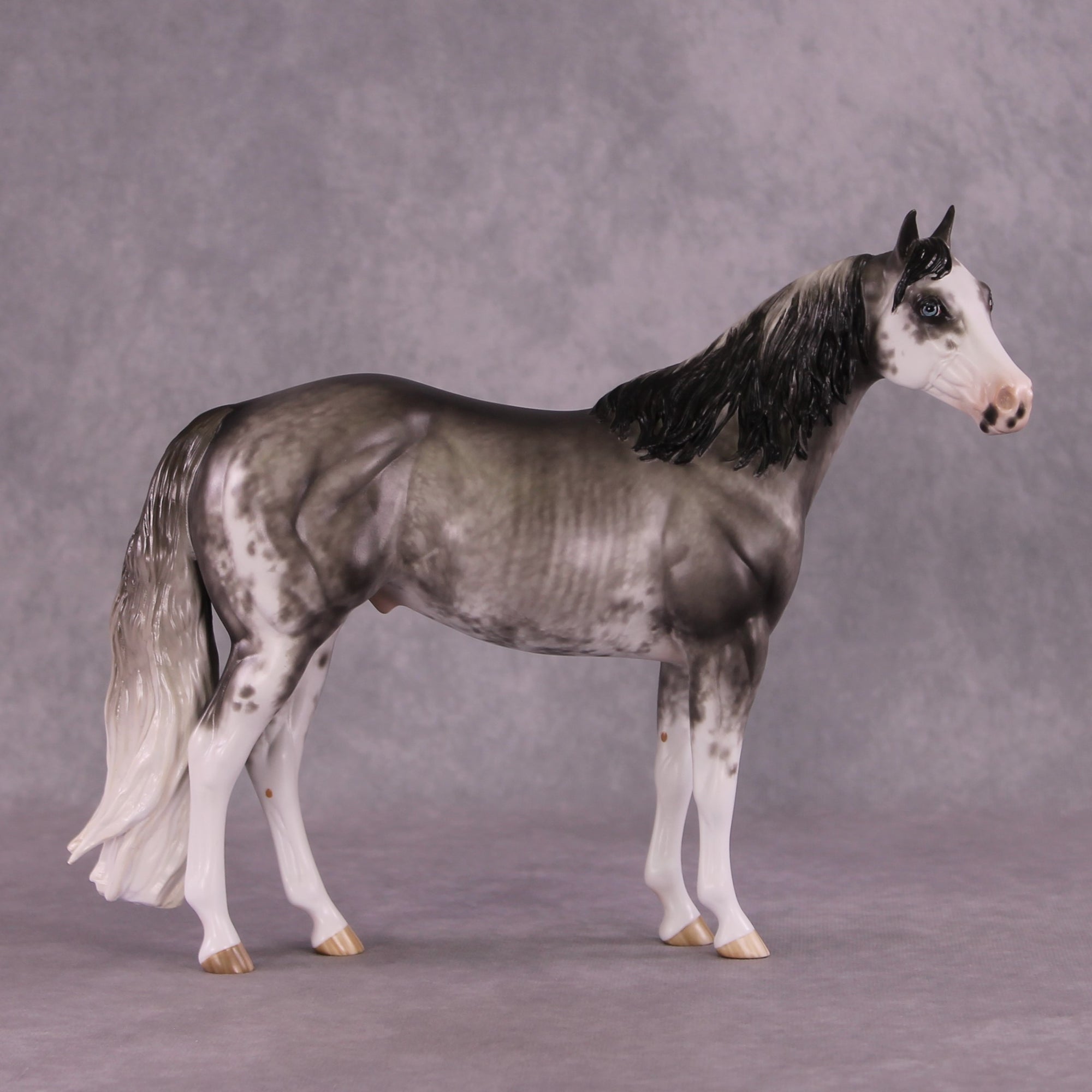 "Glaucous" OOAK Stock Horse by Sheryl Leisure Best Offer 6/10/25