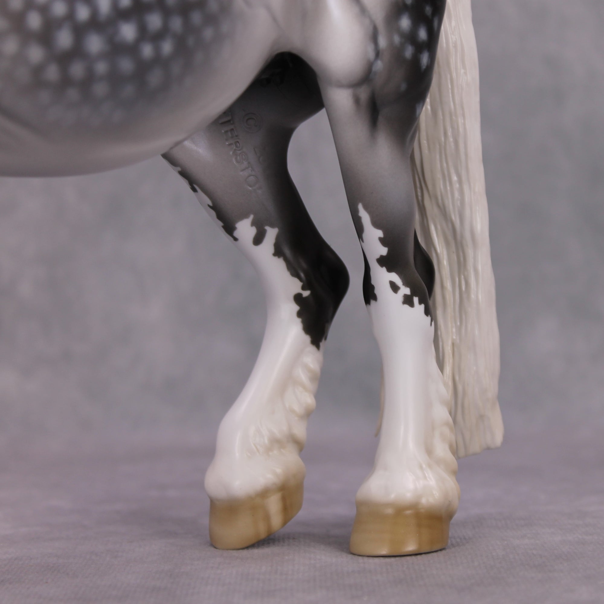 Gevaudan OOAK Dapple Grey Custom Heavy Draft By Jess Hamill Best Offer 11/5/24