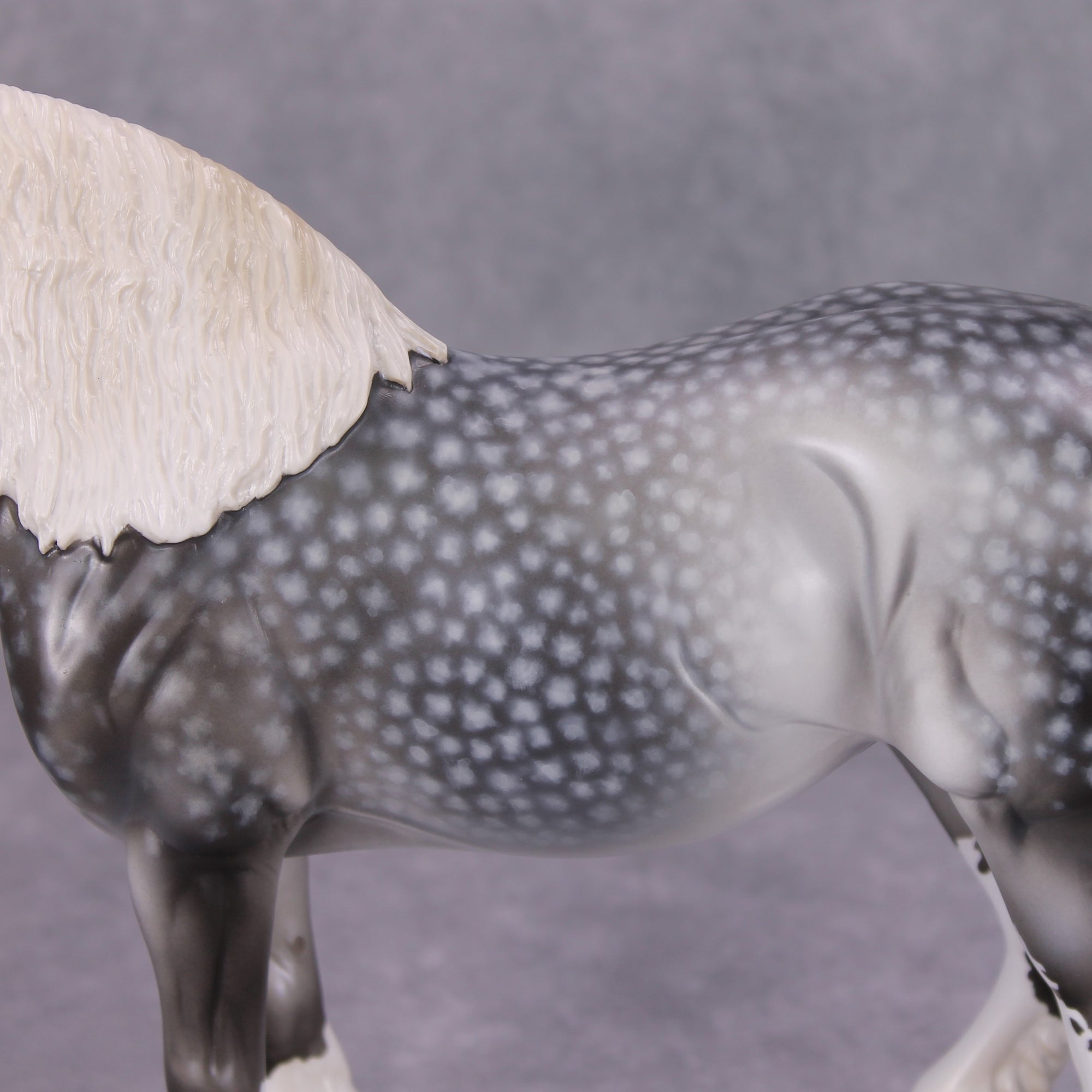 Gevaudan OOAK Dapple Grey Custom Heavy Draft By Jess Hamill Best Offer 11/5/24