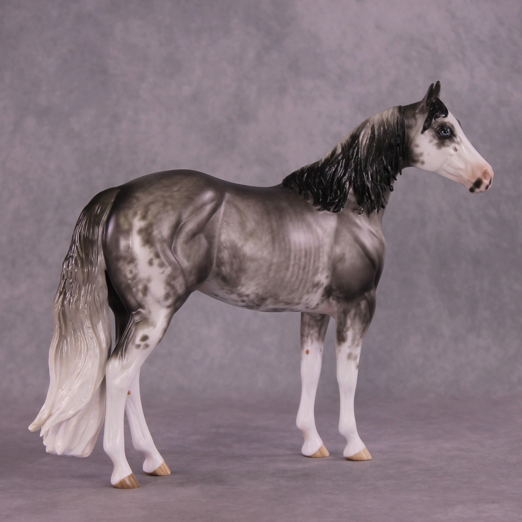 "Glaucous" OOAK Stock Horse by Sheryl Leisure Best Offer 6/10/25