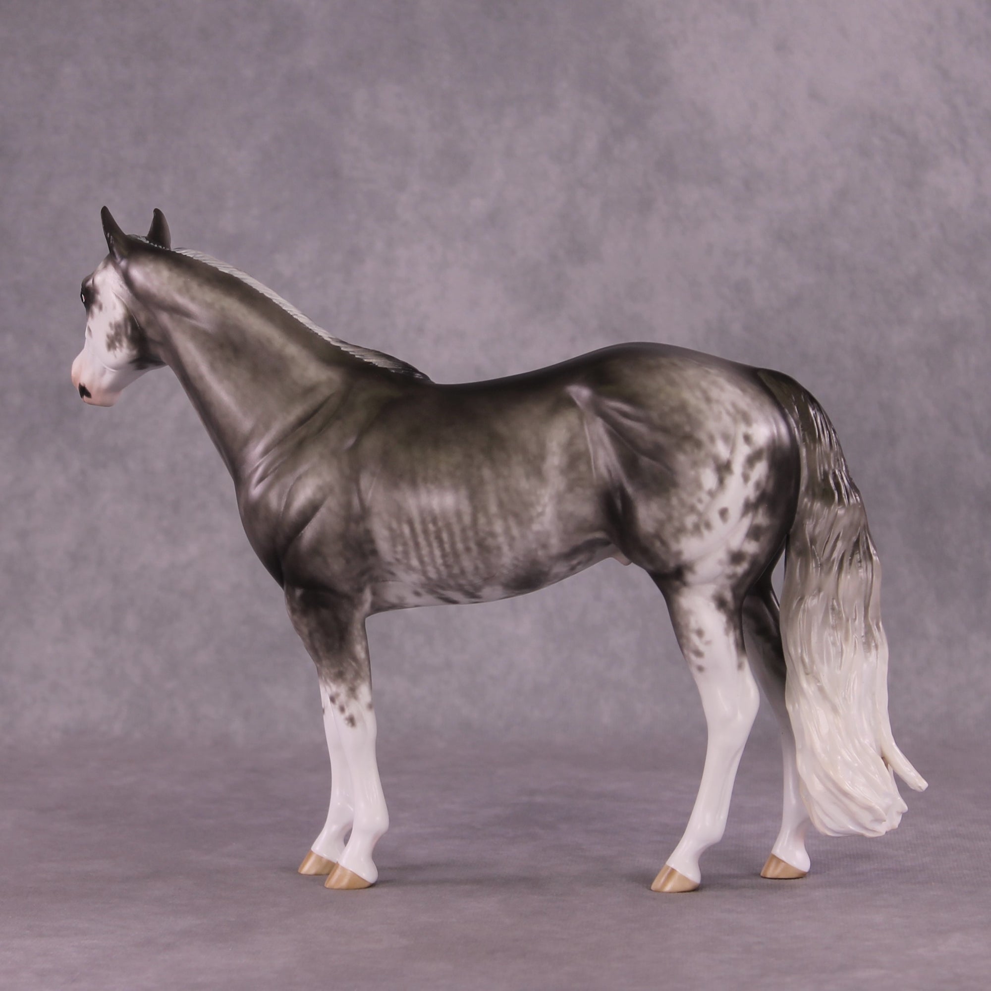 "Glaucous" OOAK Stock Horse by Sheryl Leisure Best Offer 6/10/25