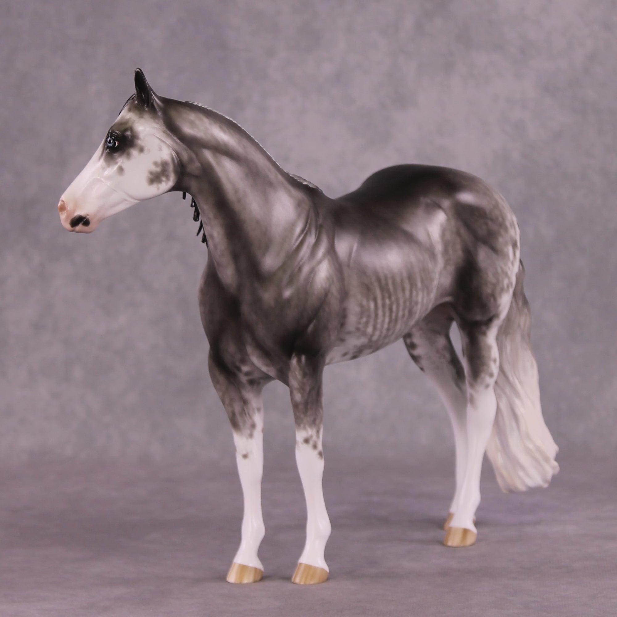 "Glaucous" OOAK Stock Horse by Sheryl Leisure Best Offer 6/10/25