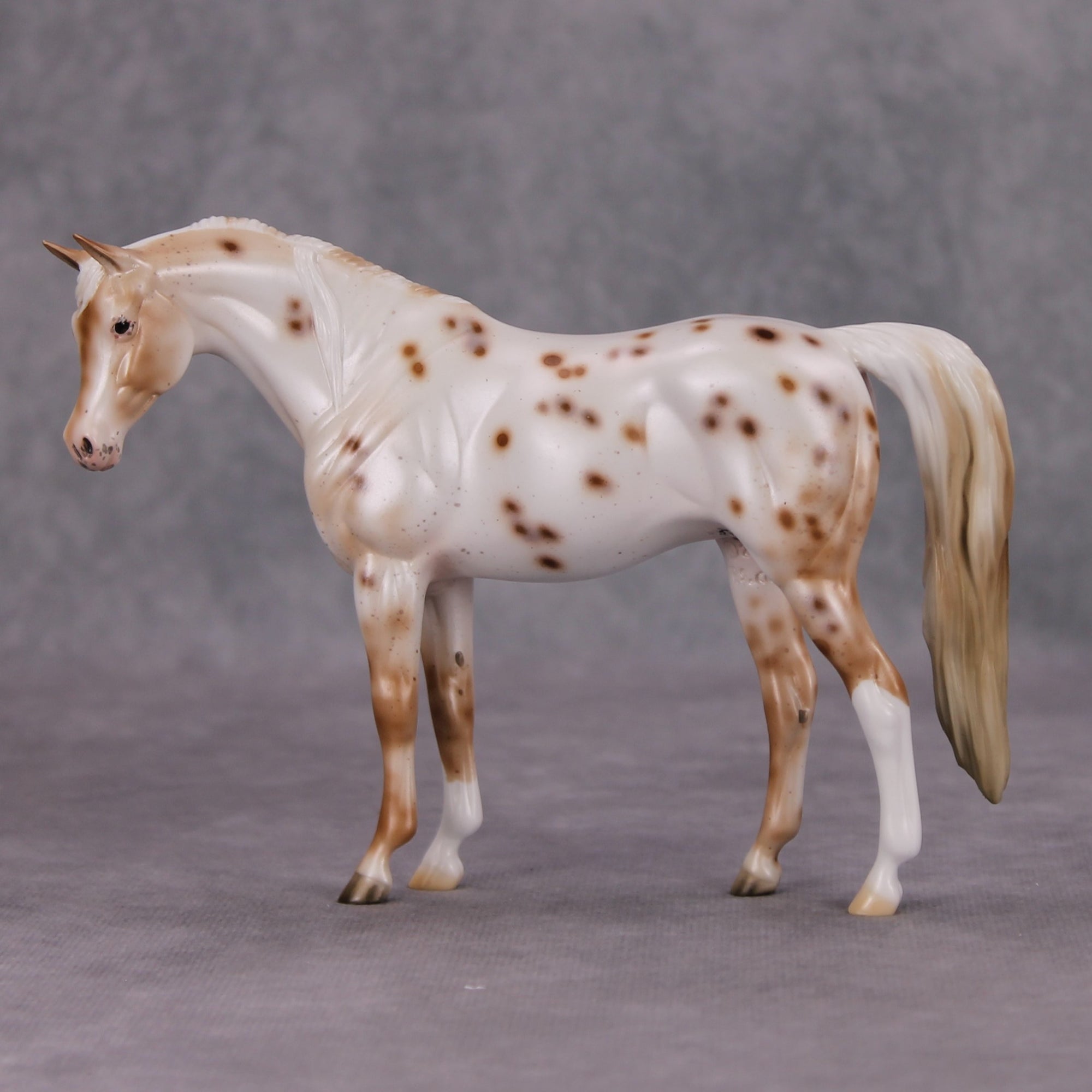 PREVIEW LISTING ONLY Chili Dust OOAK Chestnut Appy Pebble Arabian By Ellen Robbins MM24