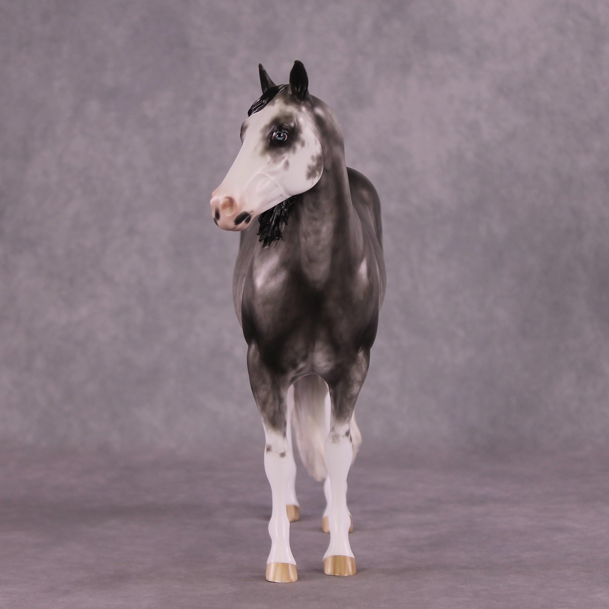 "Glaucous" OOAK Stock Horse by Sheryl Leisure Best Offer 6/10/25