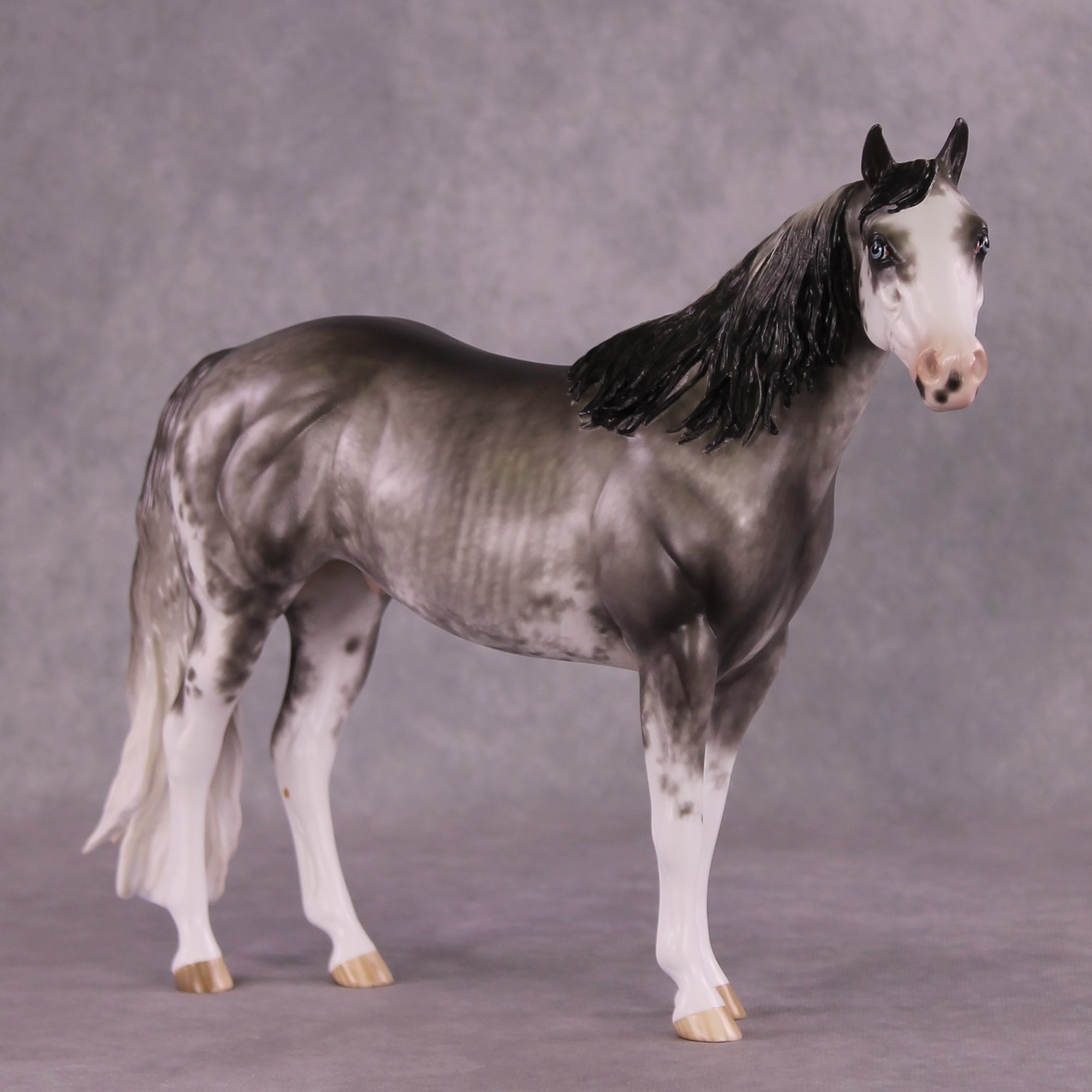 "Glaucous" OOAK Stock Horse by Sheryl Leisure Best Offer 6/10/25