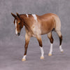 PREVIEW LISTING ONLY Cayenne OOAK Red Roan Pinto Pebble Mule By Ellen Robbins MM24 MHP Auction