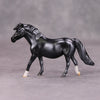 PREVIEW LISTING ONLY Thunder Snow OOAK Deco Lavender Steel Grey Chip Pony By Jamie Adamson MM24