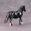 PREVIEW LISTING ONLY Thunder Snow OOAK Deco Lavender Steel Grey Chip Pony By Jamie Adamson MM24