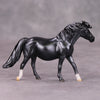 PREVIEW LISTING ONLY Thunder Snow OOAK Deco Lavender Steel Grey Chip Pony By Jamie Adamson MM24