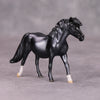 PREVIEW LISTING ONLY Thunder Snow OOAK Deco Lavender Steel Grey Chip Pony By Jamie Adamson MM24