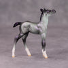 PREVIEW LISTING ONLY Buffalo OOAK Deco Purple Green Chip Pony By Jamie Adamson MM24