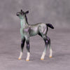 PREVIEW LISTING ONLY Buffalo OOAK Deco Purple Green Chip Pony By Jamie Adamson MM24