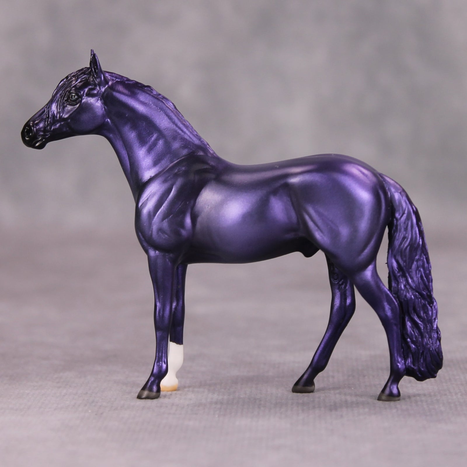 Ten Feet OOAK Deco Purple Andalusian Chip By Jamie Adamson MM24
