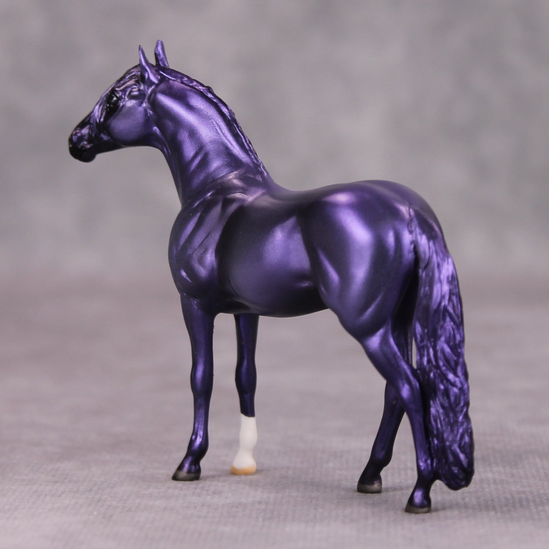 Ten Feet OOAK Deco Purple Andalusian Chip By Jamie Adamson MM24