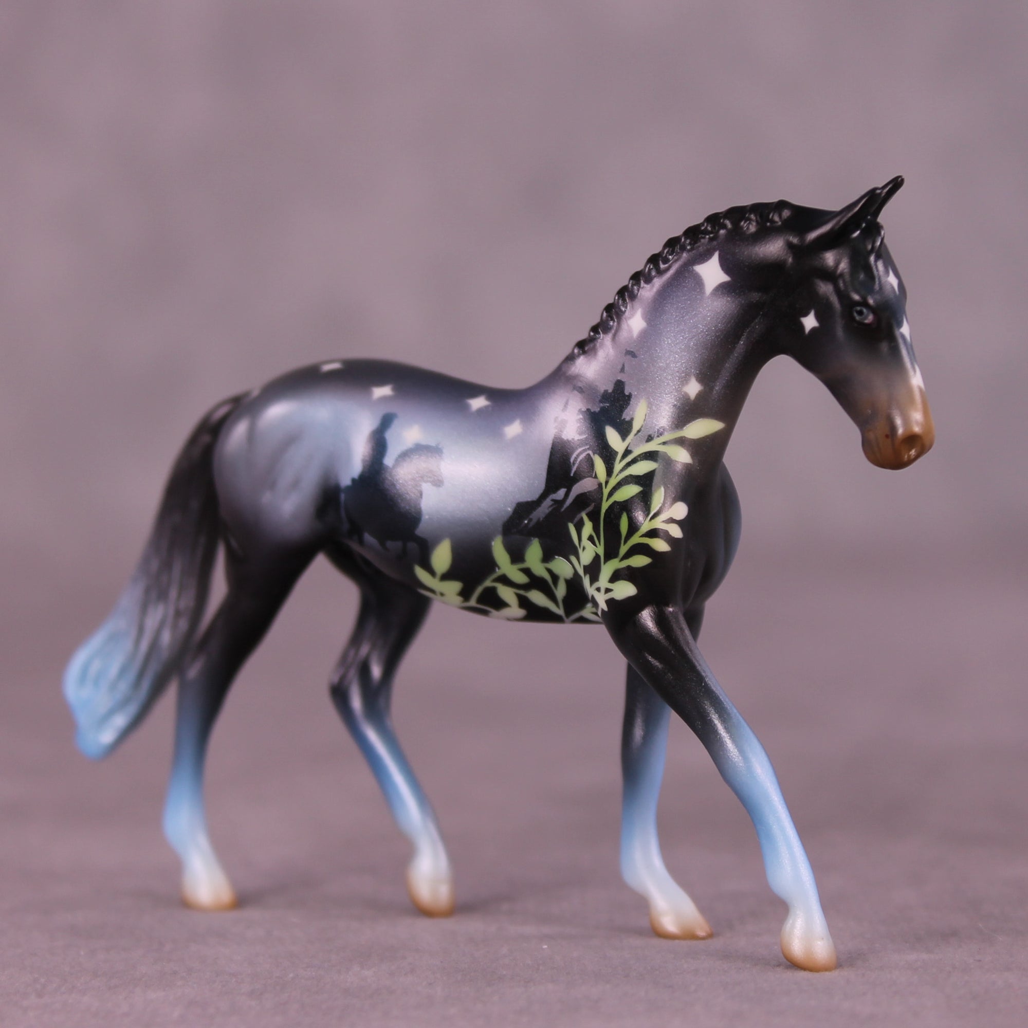 Sleeping Beauty OOAK Chip Warmblood by Kike (Enrique) Duarte LHS25