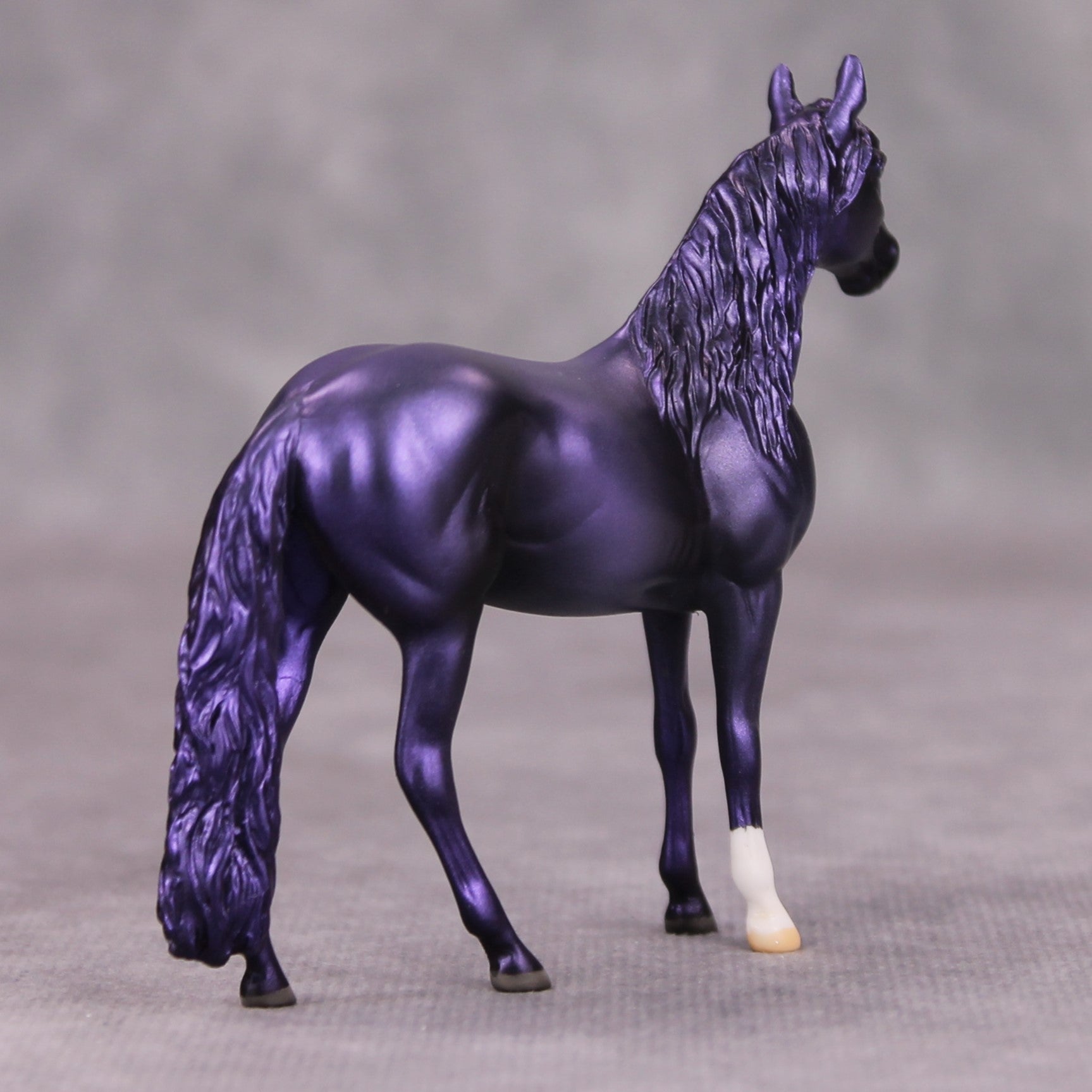 Ten Feet OOAK Deco Purple Andalusian Chip By Jamie Adamson MM24