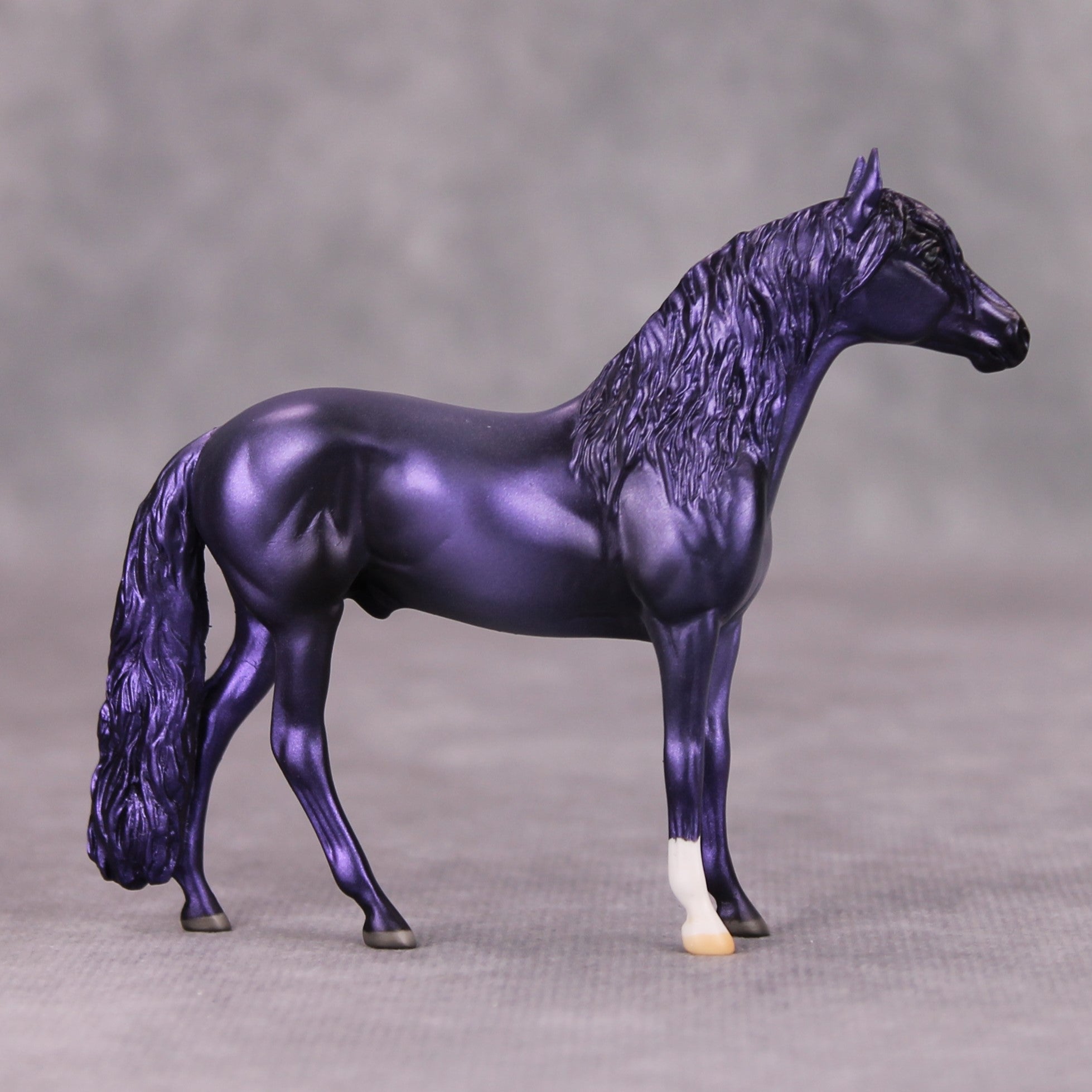 Ten Feet OOAK Deco Purple Andalusian Chip By Jamie Adamson MM24