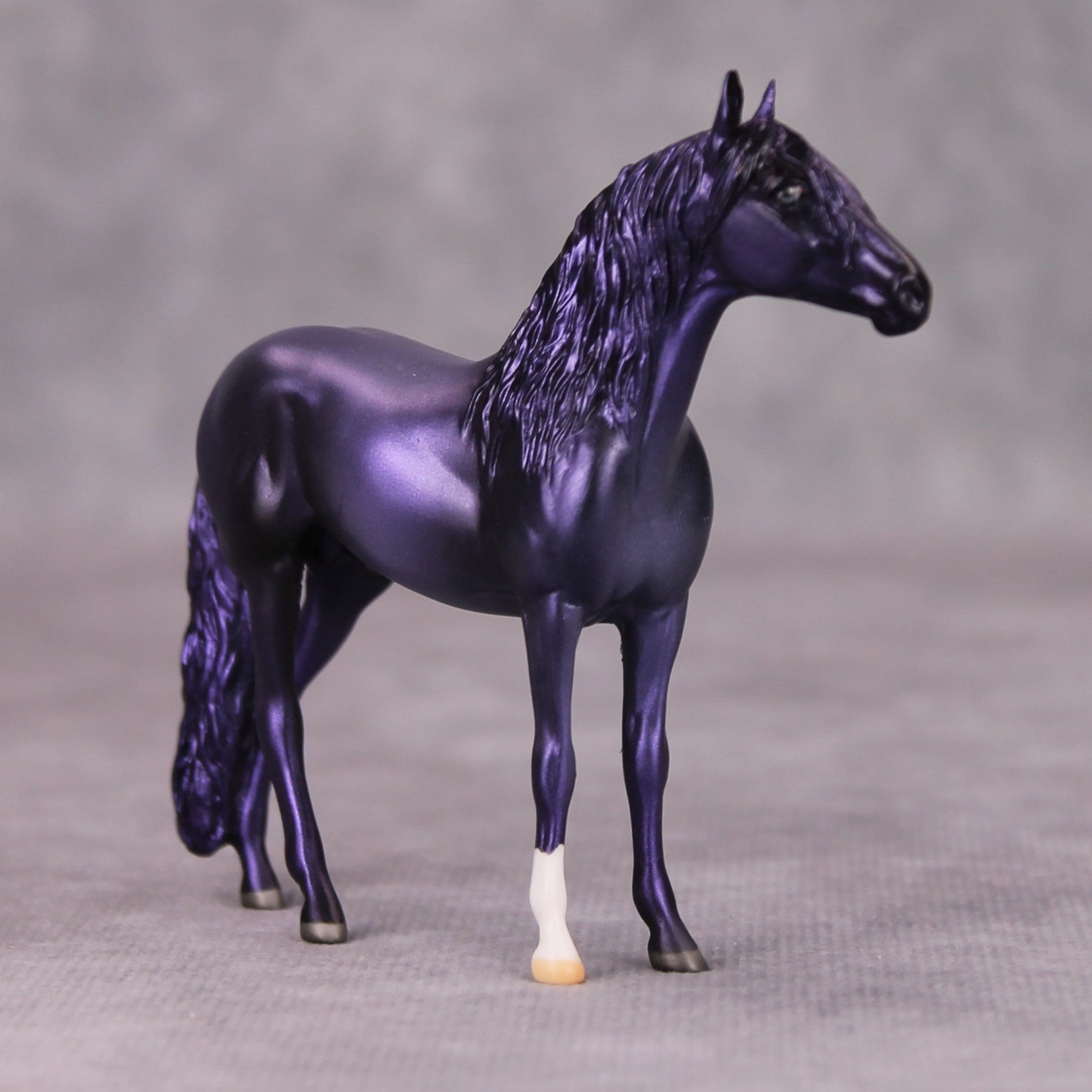 Ten Feet OOAK Deco Purple Andalusian Chip By Jamie Adamson MM24