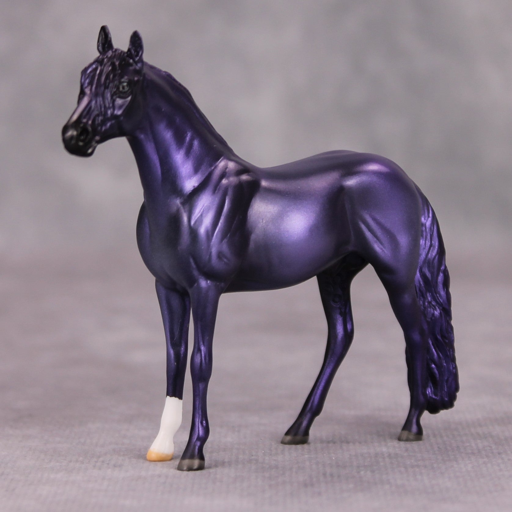 Ten Feet OOAK Deco Purple Andalusian Chip By Jamie Adamson MM24