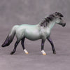 PREVIEW LISTING ONLY Keep Talking OOAK Green Purple Deco Pony Chip By Jamie Adamson MM24 Online Drawing Piece