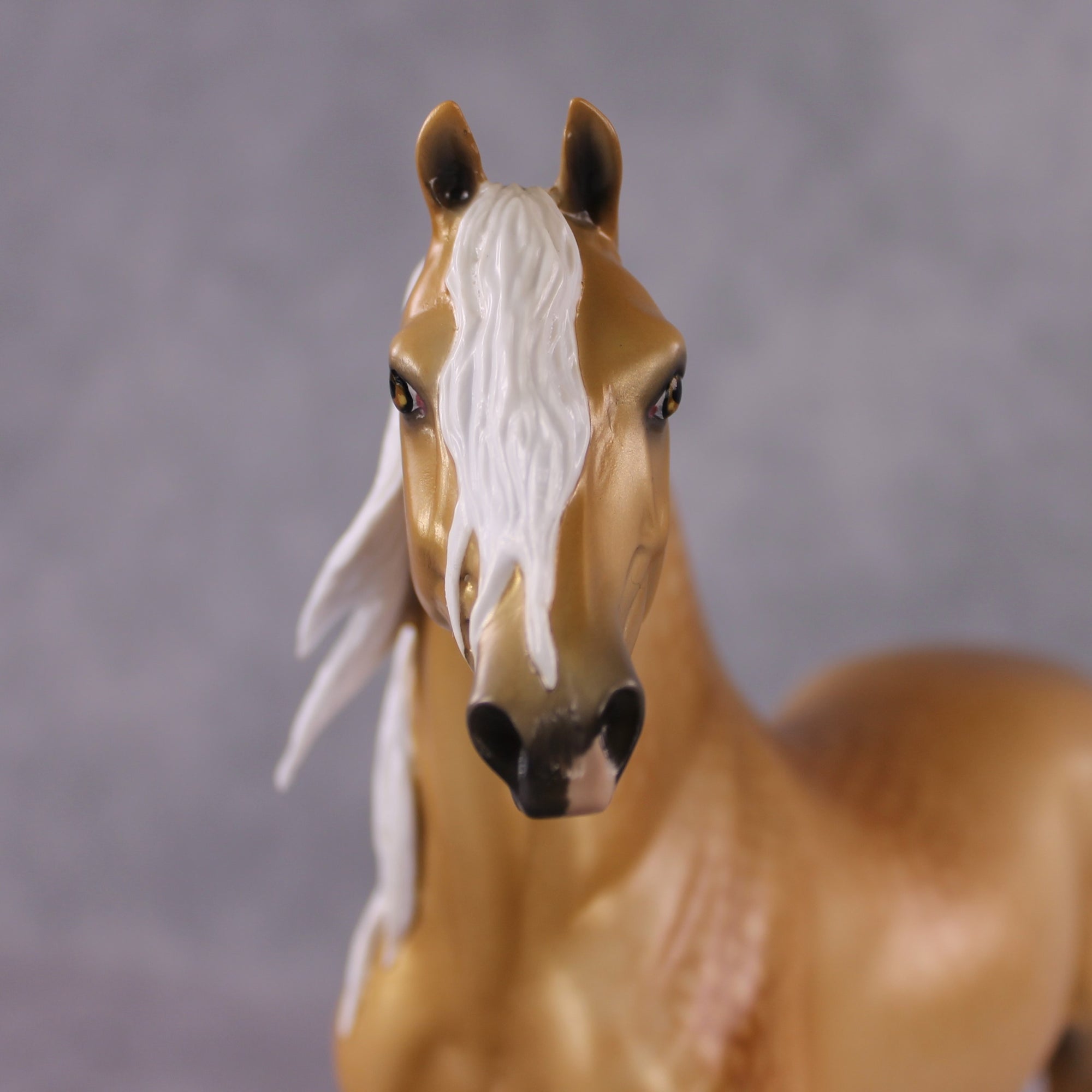 "Yutori" OOAK FCM Stone Horses - Palomino Morgan by Ellen Robbins &amp; Matt Best Offer 02/18/2025