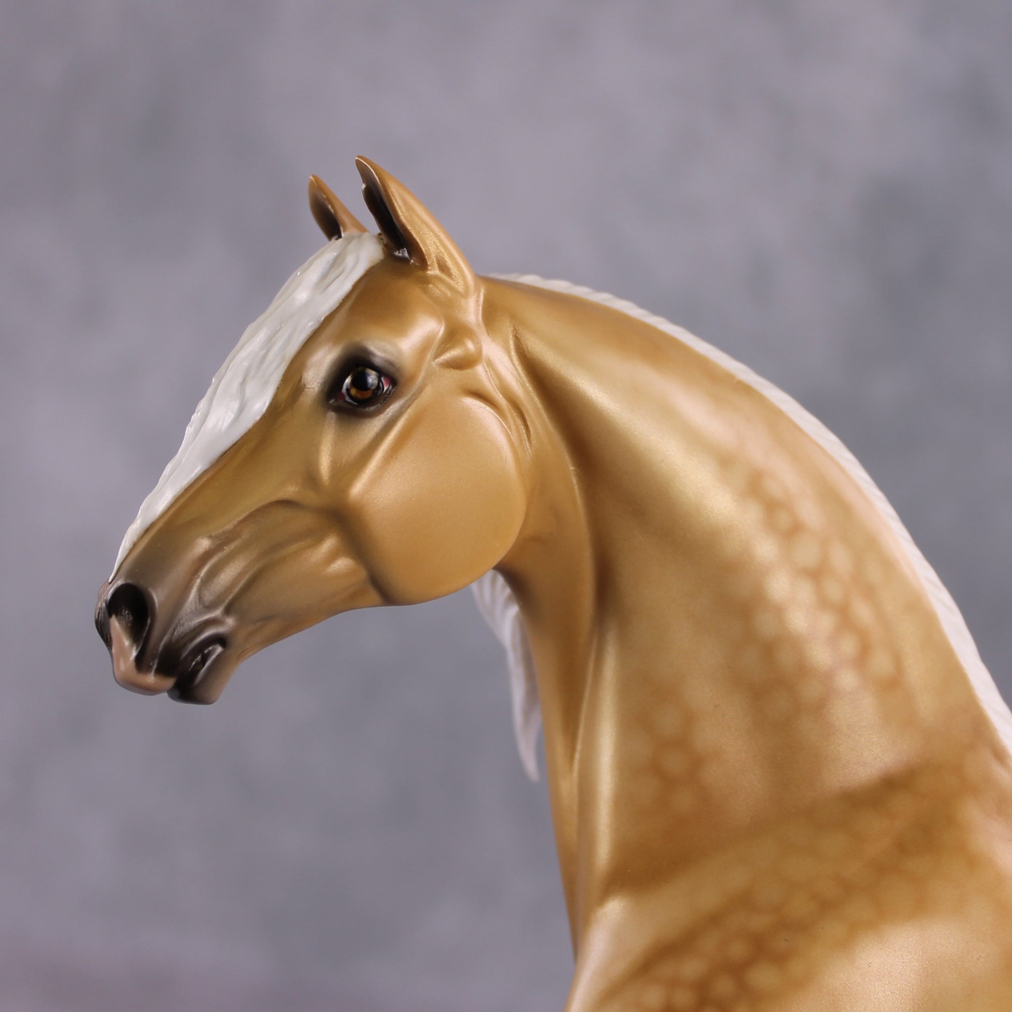 "Yutori" OOAK FCM Stone Horses - Palomino Morgan by Ellen Robbins &amp; Matt Best Offer 02/18/2025