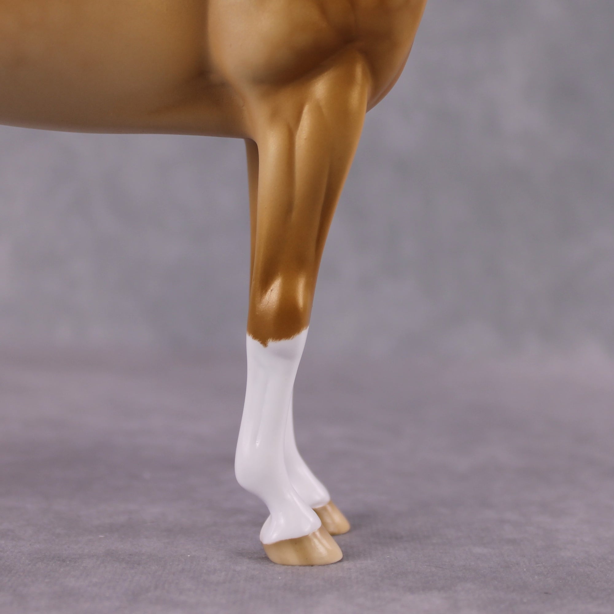 "Yutori" OOAK FCM Stone Horses - Palomino Morgan by Ellen Robbins &amp; Matt Best Offer 02/18/2025