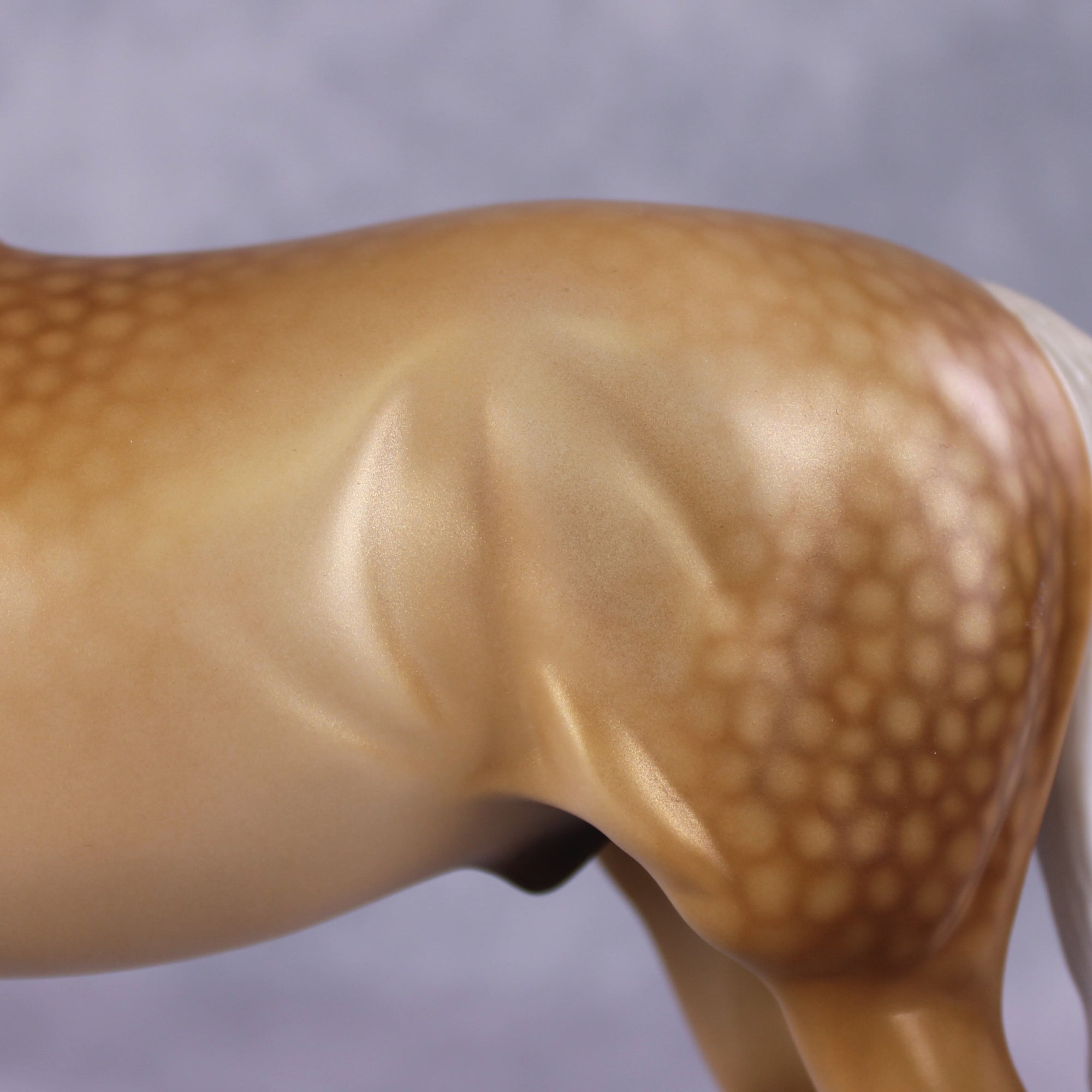 "Yutori" OOAK FCM Stone Horses - Palomino Morgan by Ellen Robbins &amp; Matt Best Offer 02/18/2025