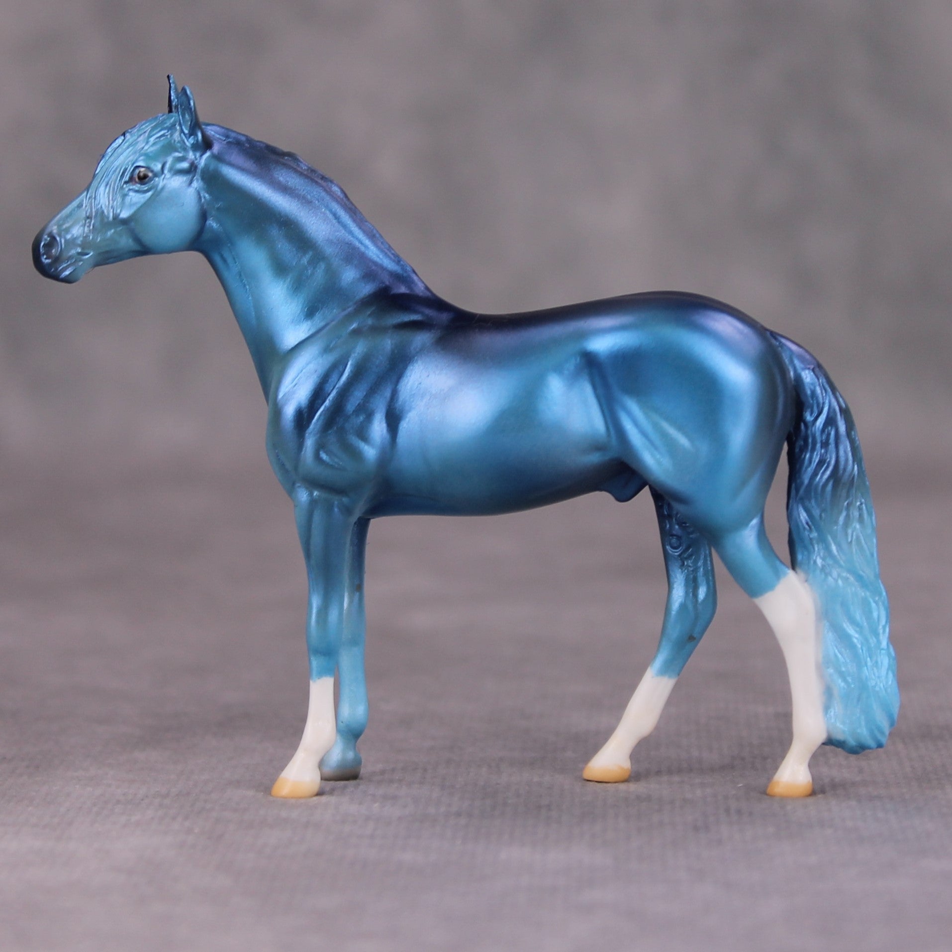 PREVIEW LISTING ONLY Sapphire OOAK Deco Blue Andalusian Chip By Jamie Adamson MM24