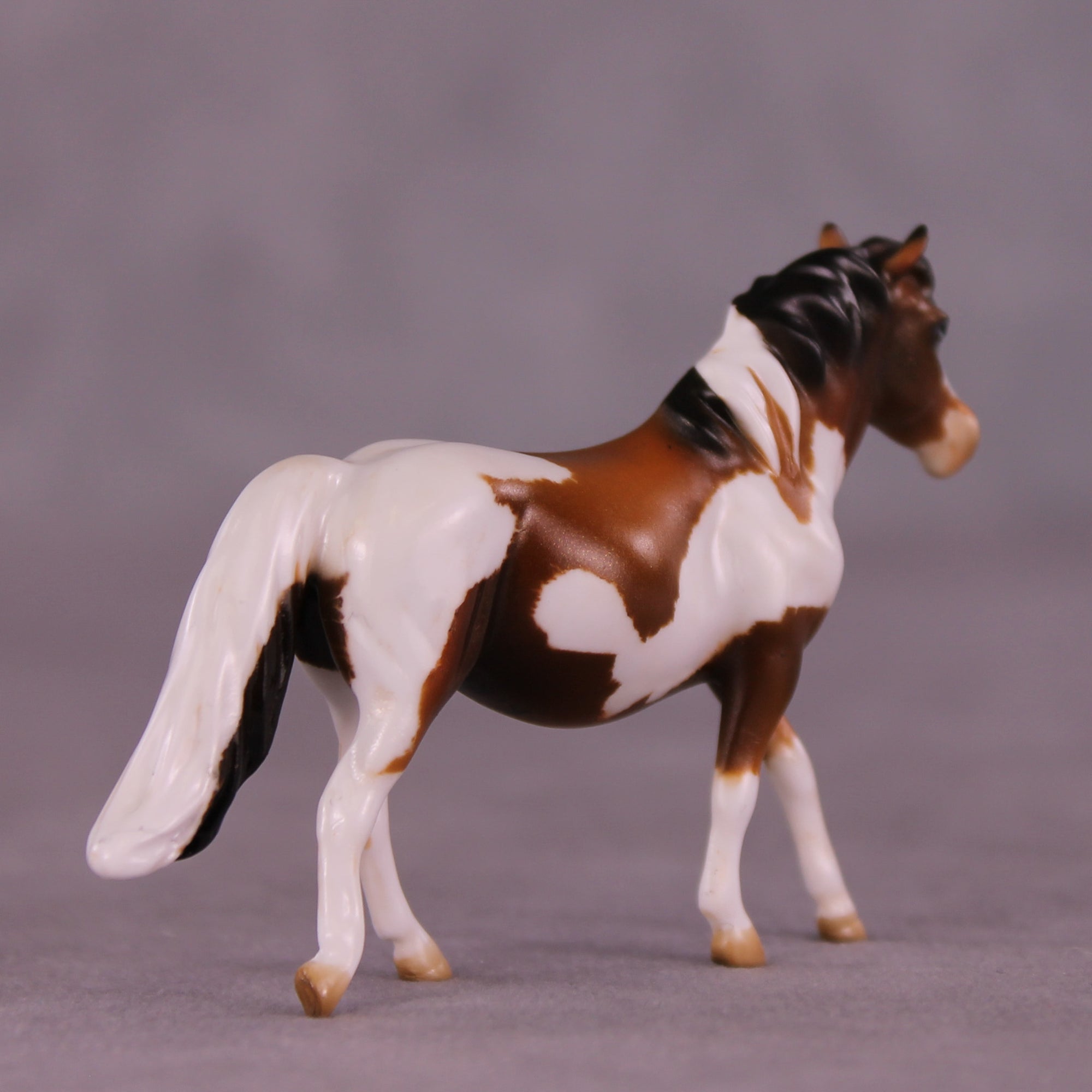 Red Bean NO FINISH CHANGE OOAK Chip Pony by Kike (Enrique) Duarte LHS25