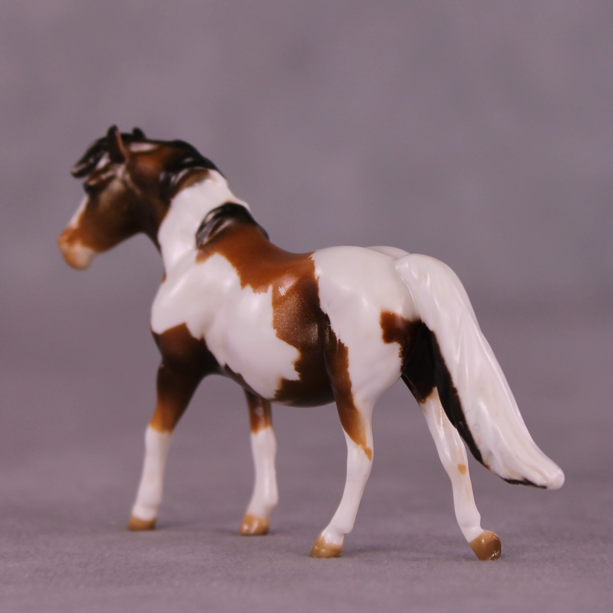 Red Bean NO FINISH CHANGE OOAK Chip Pony by Kike (Enrique) Duarte LHS25