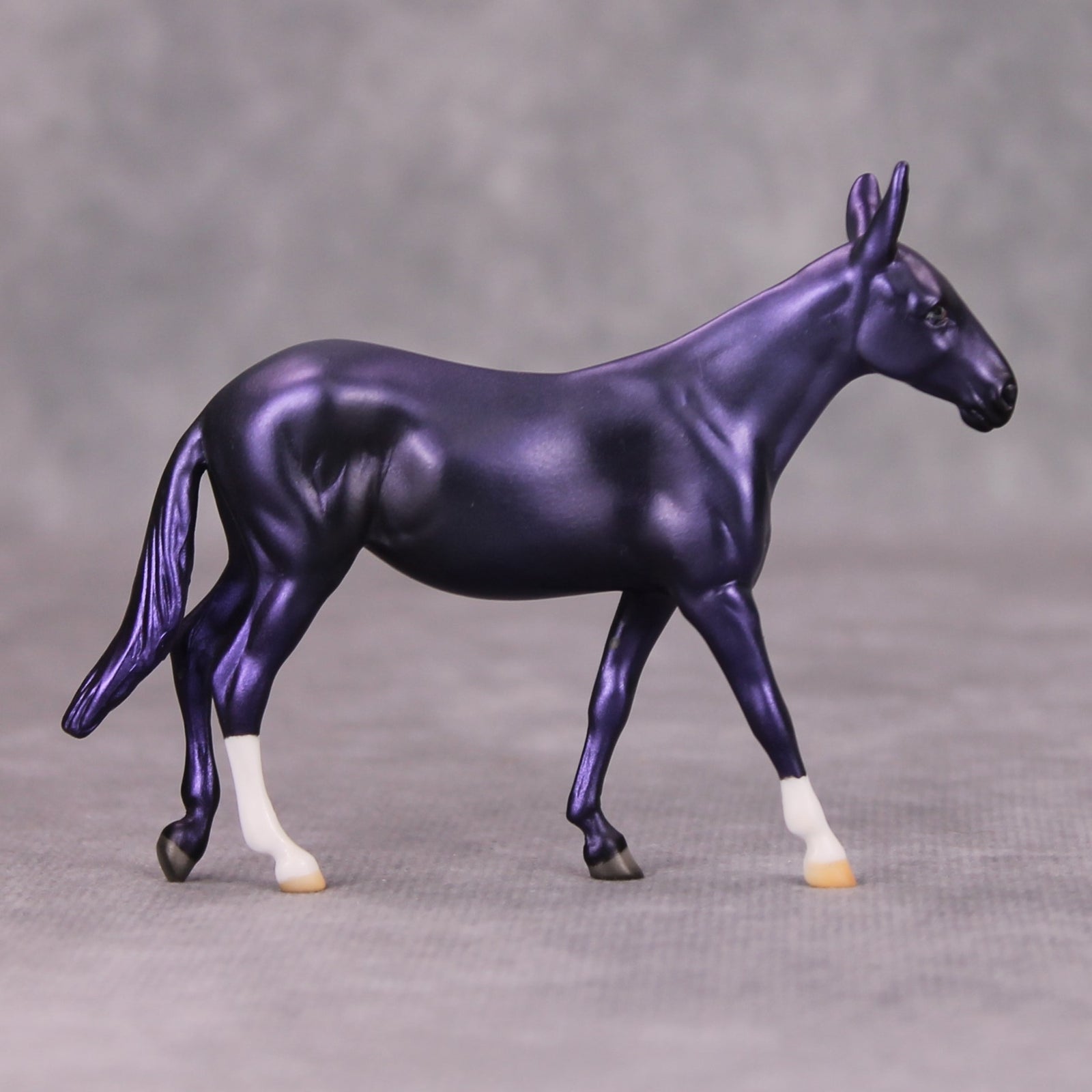 Buried OOAK Deco Blue Mule Chip By Jamie Adamson MM24