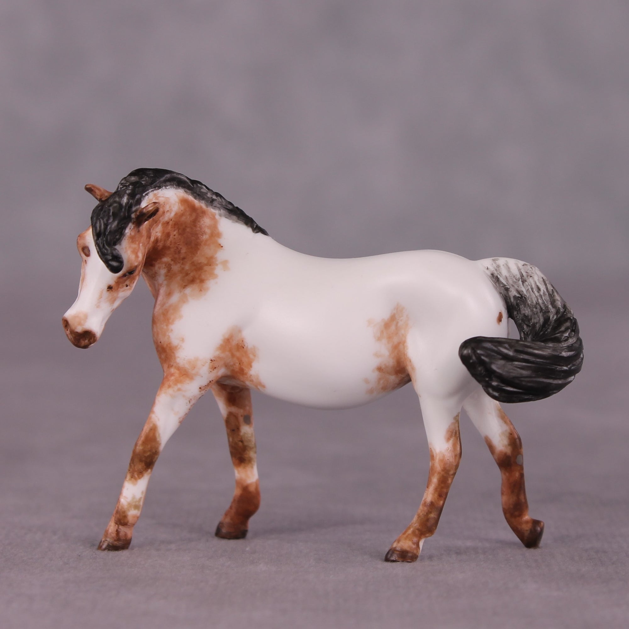 "Tidder" OOAK FCM Pony Chip by Andrea Thomason SHCF25