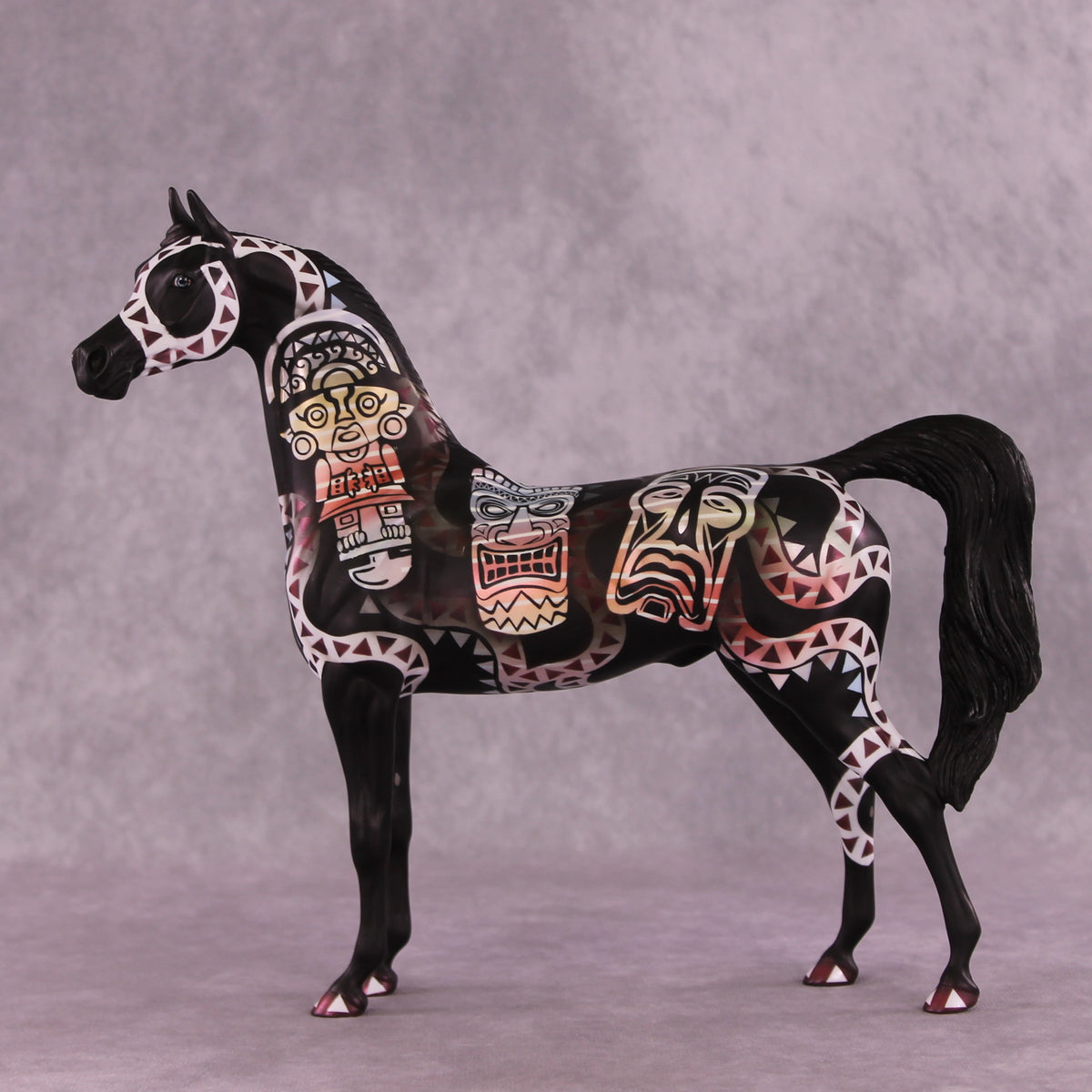 Ancestral Smile OOAK Arabian Stallion by Kike Duarte DDOOAKs25
