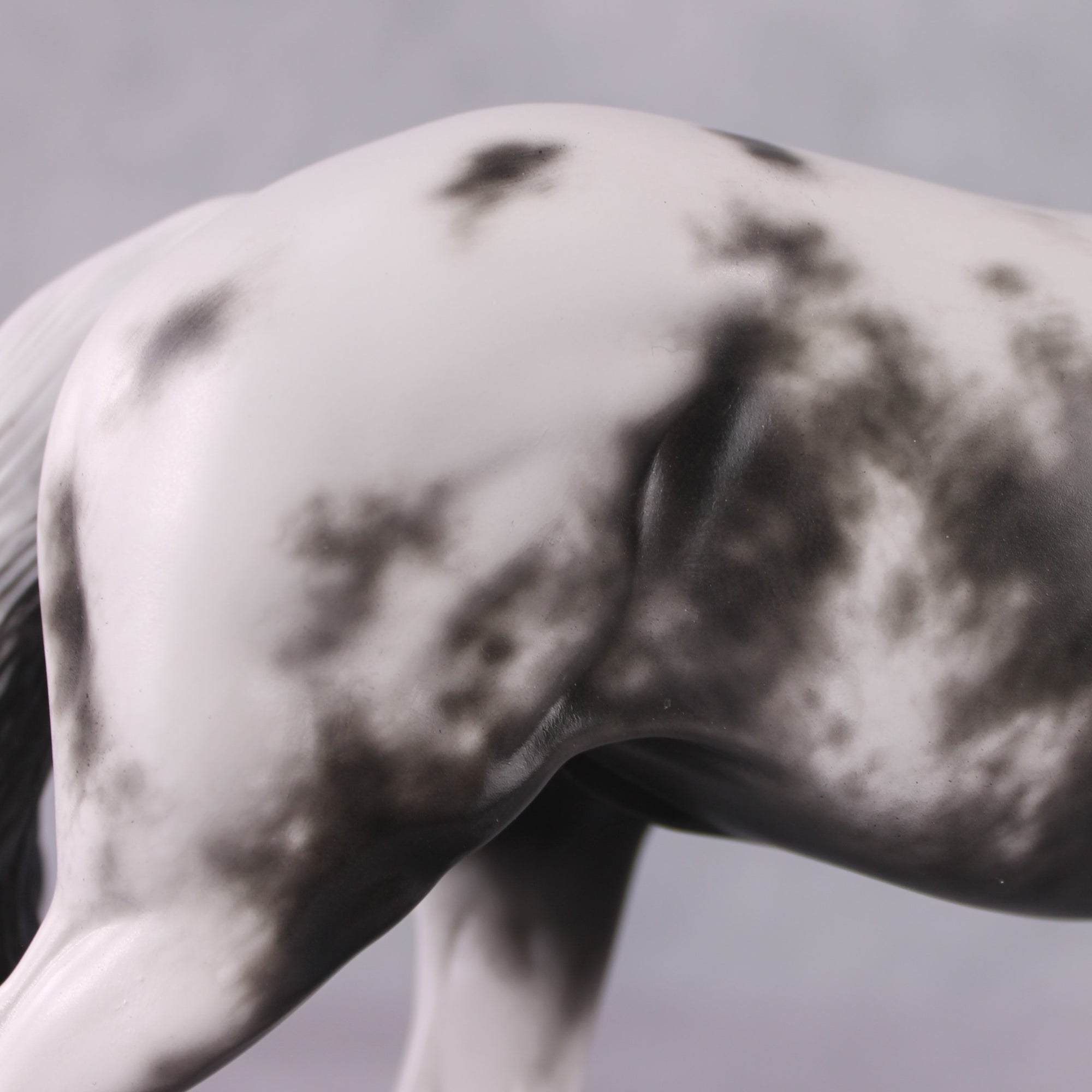 "Clove" OOAK FCM Stone Horses - Black Sabino Irish Cob by Sheryl Leisure &amp; Mona Best Offer 02/18/2025