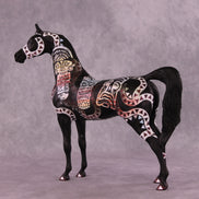 Ancestral Smile OOAK Arabian Stallion by Kike Duarte DDOOAKs25